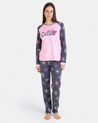Disney Pijamas para mujer | Conjunto de pijama de Minnie Mouse | Pijamas de  algodón para mujer
