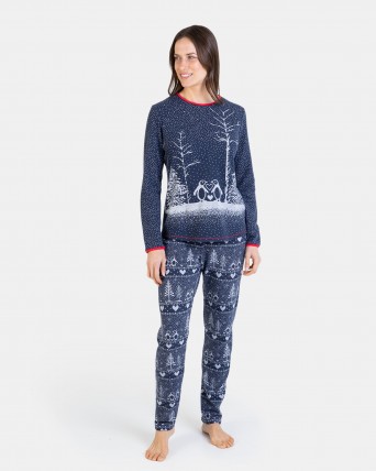 Pijamas Polar de Mujer para el Invierno