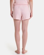 Pantalons de pijama de dona curt en rosa