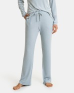 Pantalons de pijama de dona llarg en blau