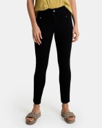 Pantalons cigarret de dona en color negre