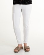 Pantalons cigarret de dona en color blanc