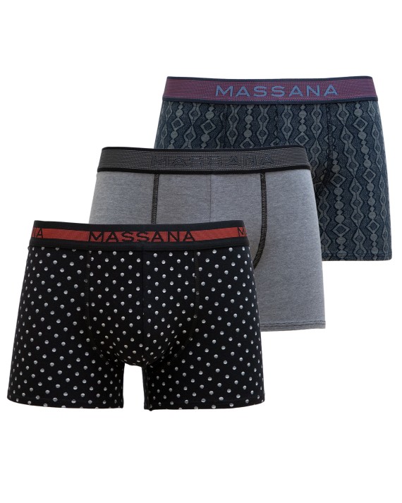 PACK 3 BOXER HOME ESTAMPATS