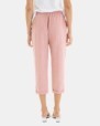 Pantalón tobillero de mujer en color rosa