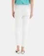 Pantalons cigarret de dona en color blanc