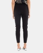 Pantalons cigarretes de dona en color negre