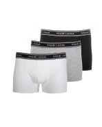 PACK 3 BOXERS HOME NEGRE, GRIS, BLANC